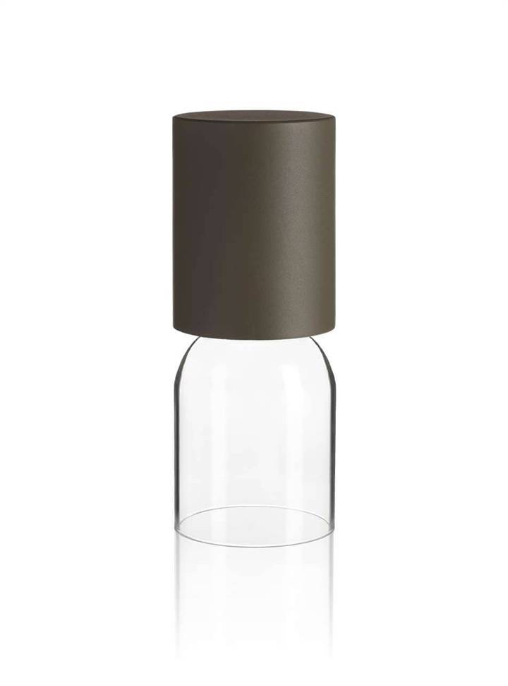 Nui Mini Portable Bordlampe / Batterilampe, Greige - Luceplan