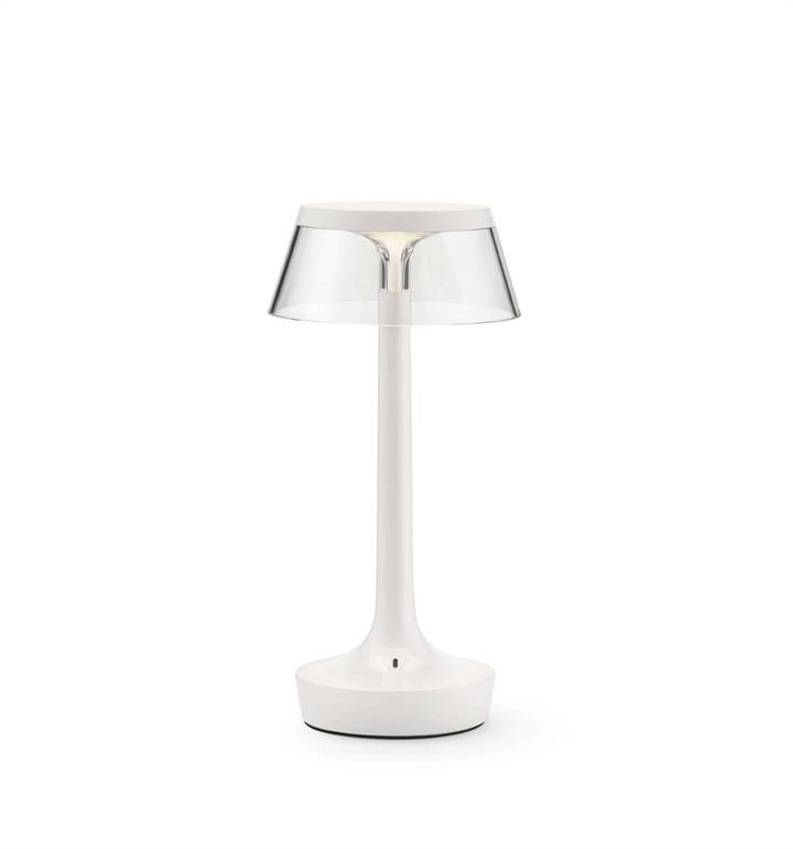 Bon Jour Unplugged Batterilampe / Bordlampe, Almost White - Flos