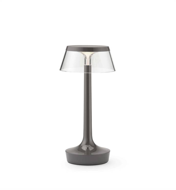 Bon Jour Unplugged Batterilampe / Bordlampe, Stormy Grey - Flos