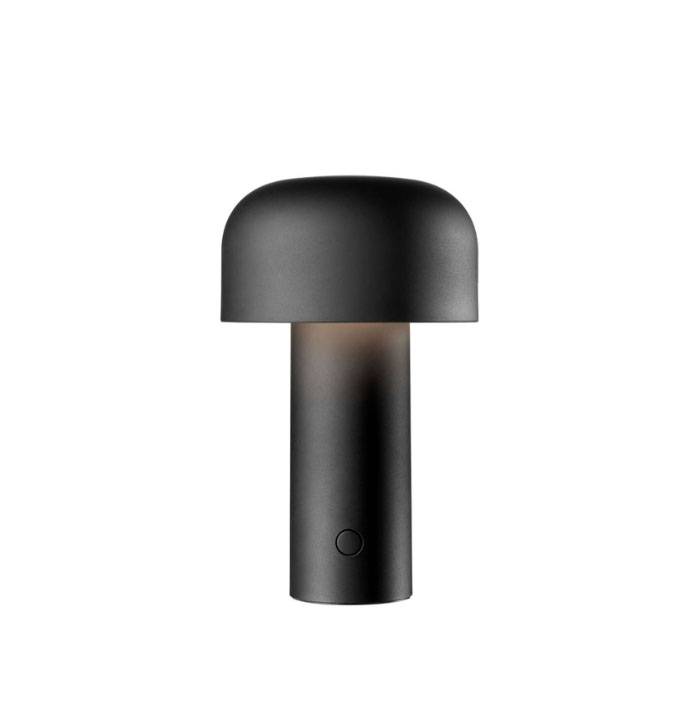 Bellhop Batteri Bordlampe, Mat Sort - Flos