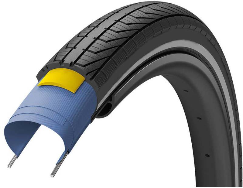 Goodyear Transit Suv S3 (3mm Indlæg) 700x35/40/45/50 - Sort