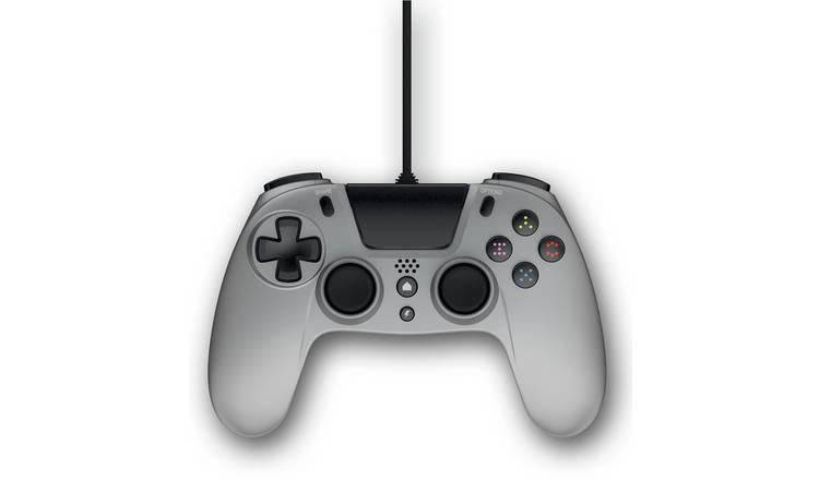 Gioteck Playstation 4 Vx-4 Kablet Controller (sølv) - Geekd.dk