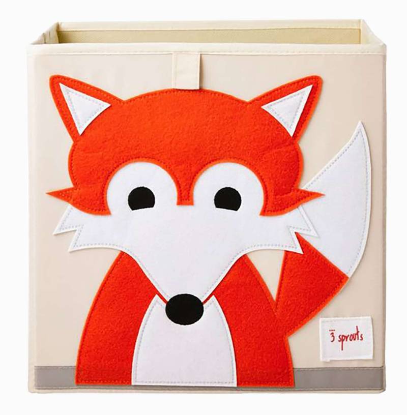 Kasse Til Rumdeler Til Børn (flere Varianter) - Multi - 33cm X 33cm X 33cm - Pixie - 3sprouts