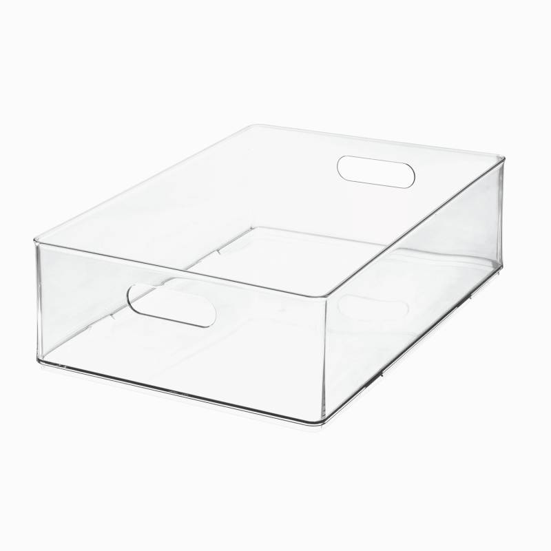 Hårtørrer Organizer - Transparent - 25,2cm X 38,2cm X 10,8cm - The Home Edit - Idesign