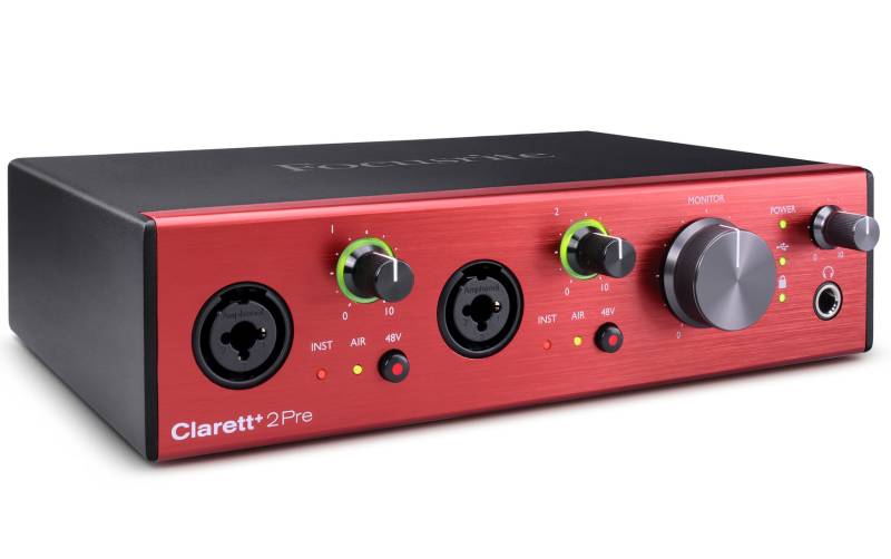 Focusrite Clarett+ 2pre Lydkort