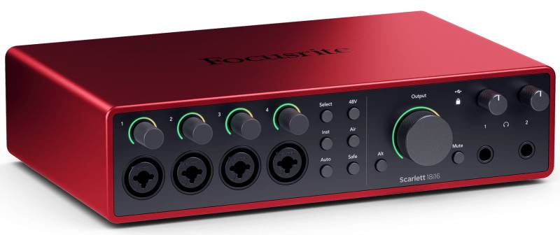 Focusrite Scarlett 18i16 4th Gen Lydkort
