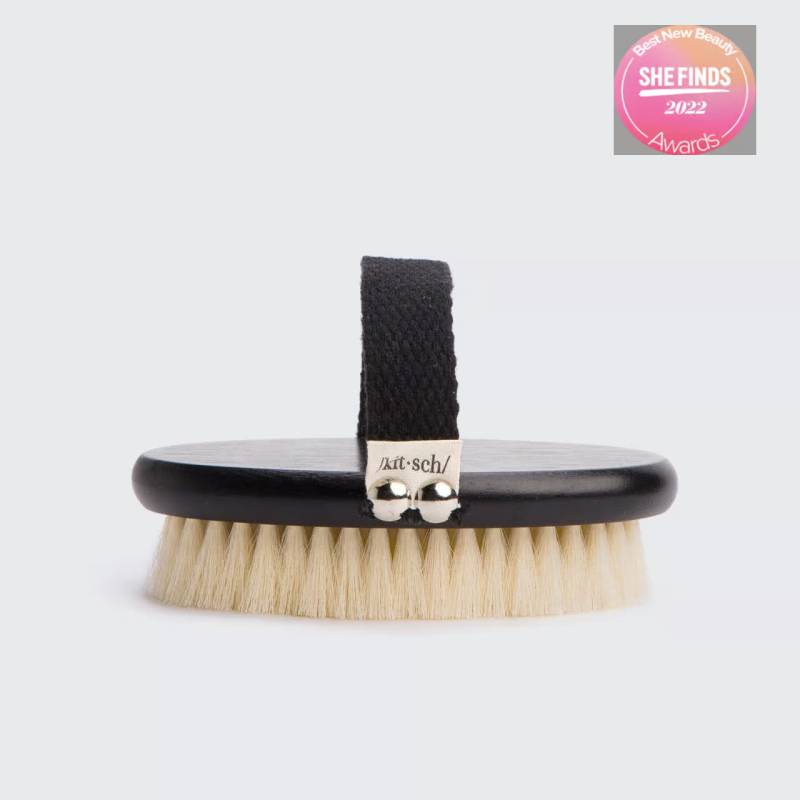 Kitsch Body Dry Brush - Tørbørste Til Eksfoliering & Glød - Kropsbørste - Kitsch - Studiobuus