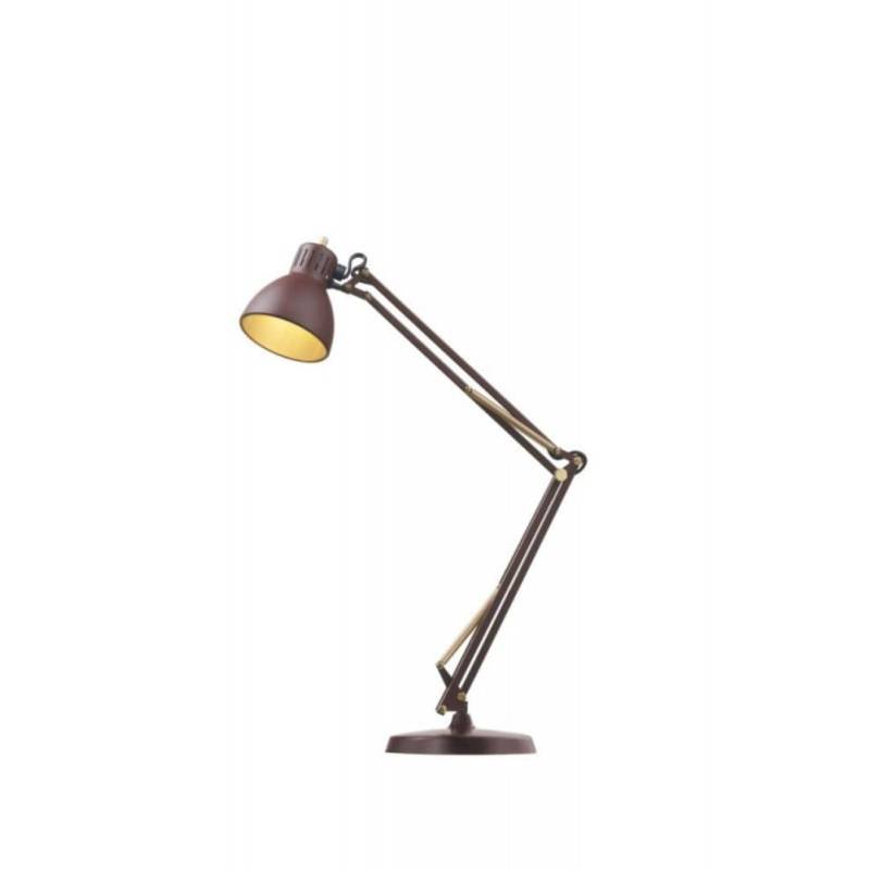 Archi T1 Junior Bordlampe På Base Marmor Rød - Nordic Living