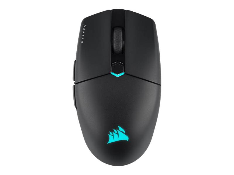 Corsair Gaming Katar Elite Optisk Trådløs Kabling Sort Mus - Geekd.dk