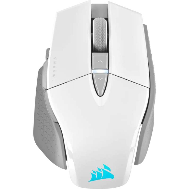 Corsair Gaming M65 Rgb Ultra Wireless Optisk Trådløs Kabling Hvid Mus - Geekd.dk