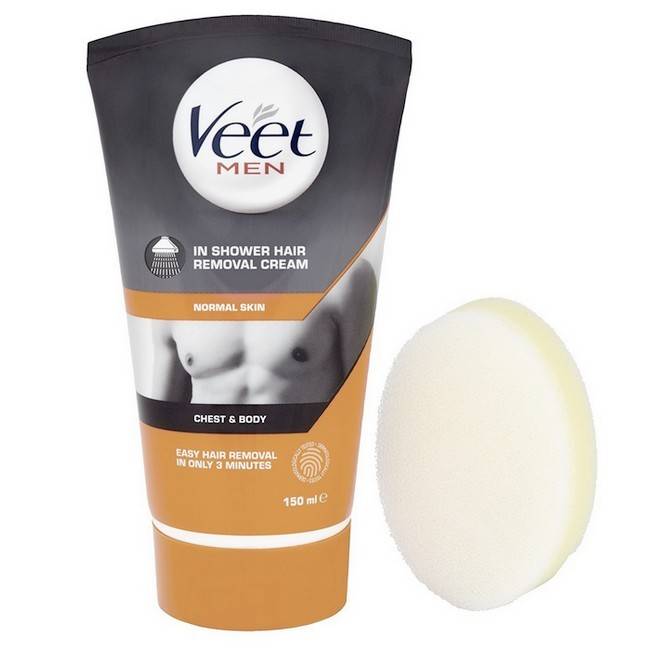 Veet - In Shower For Men Hårfjerningscreme - 150 Ml