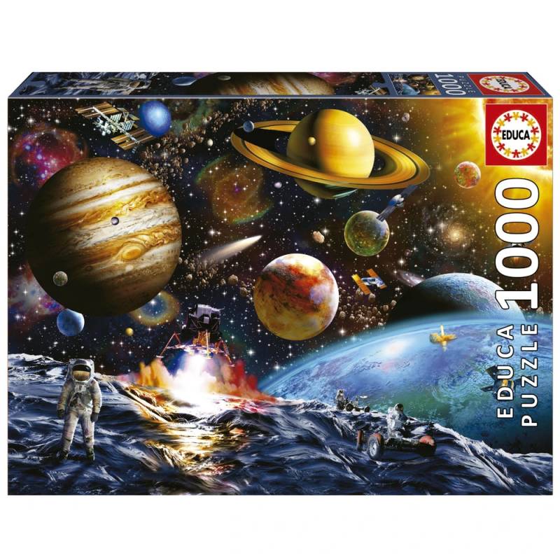 Puslespil Asteroid Mission 1000 Brikker - Educa