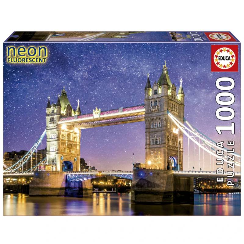 Puslespil Tower Bridge London 1000 Brikker - Educa