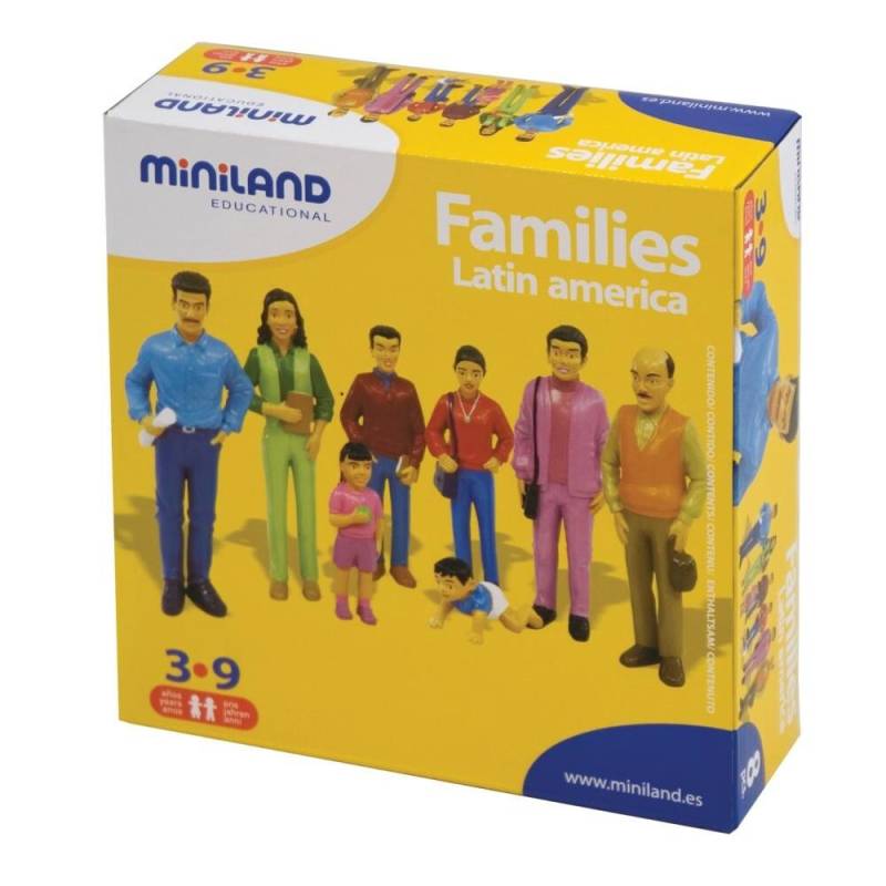 Dukkehus Dukker- Latinamerikansk Familie