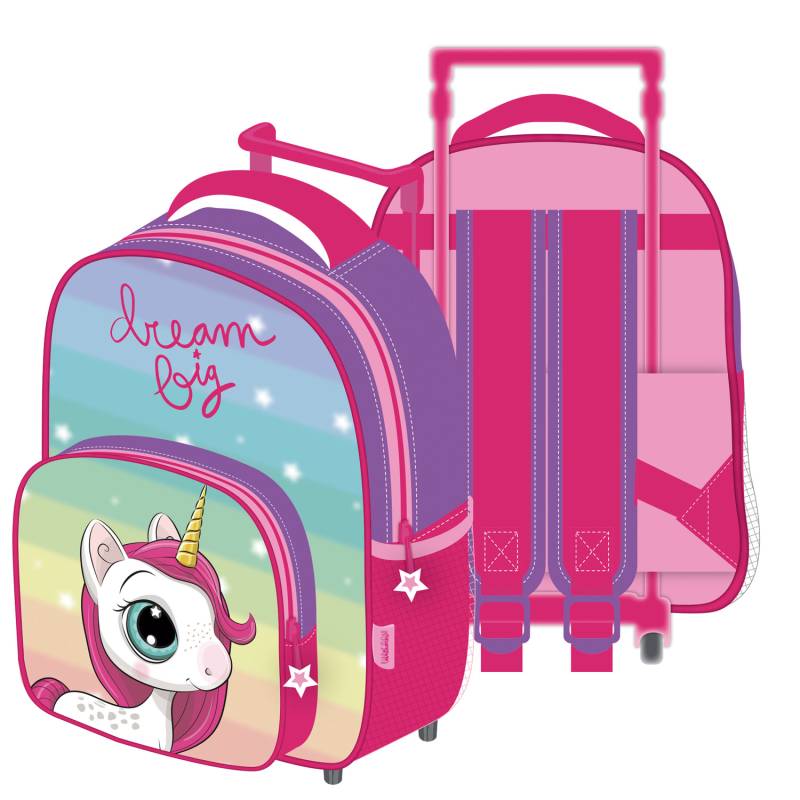 Unicorn Kuffert / Trolley / Rygsæk Til Børn - Arditex