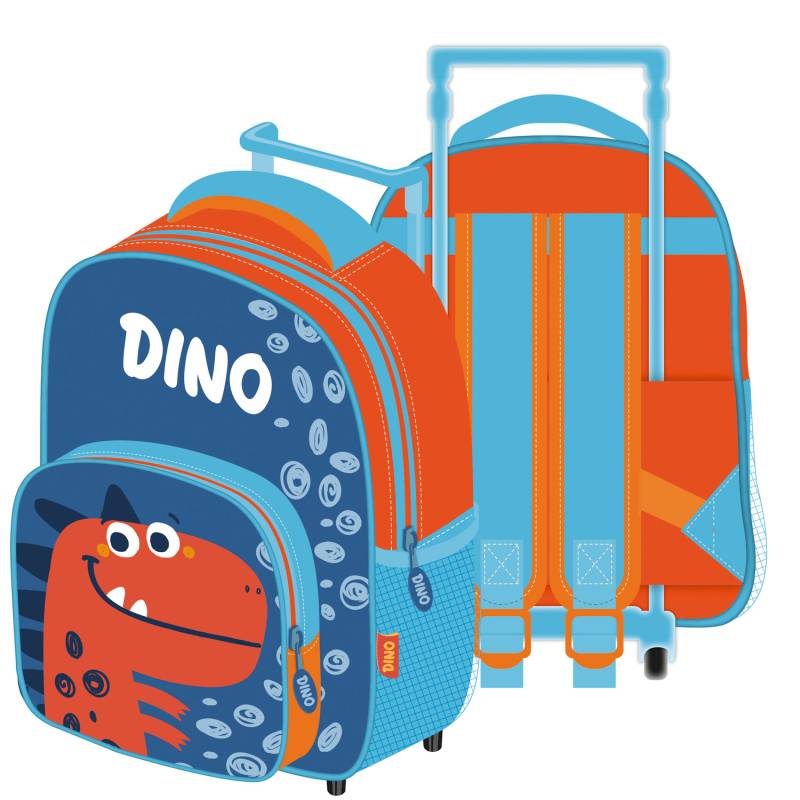 Dino Kuffert / Trolley / Rygsæk Til Børn - Arditex