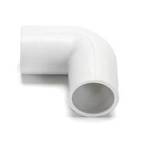 Bjning Til Elektrikerrr, 20 Mm, 90, Pvc, Hvid - 4 Stk (restsalg) - Aigostar