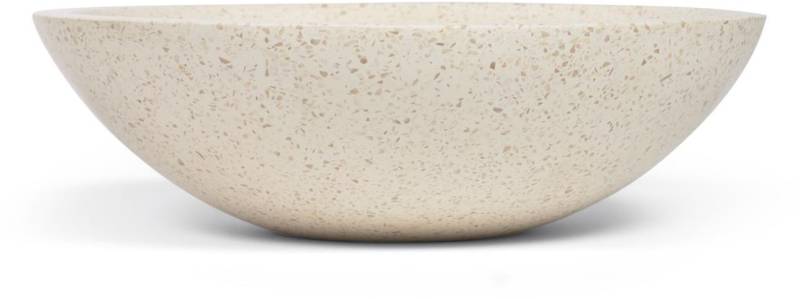 Bordplade Håndvask Kave Home Kuveni Hvid Terrazzo 40x40x11 Cm