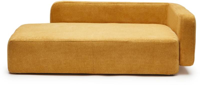Seng Til Kæledyr Kave Home Bowie Sennepsgul Nordisk Design H32ã—b98ã—l73 Cm