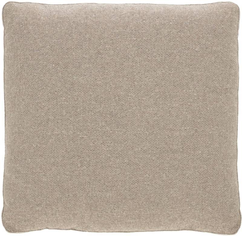 Sofa Tilbehørspude Kave Home Blok 60x60x15 Cm Beige Genbrugs Pet Fyld øko-Tex Standard 100