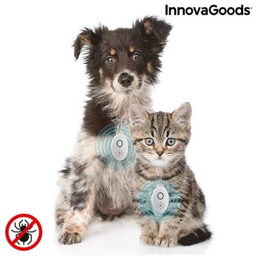 Genopladelig Ultralyd Enhed Mod Parasitter Til Kæledyr Petrep - Innovagoods