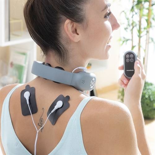 Genopladeligt Massageapparat Til Nakken Med Fjernbetjening - Innovagoods