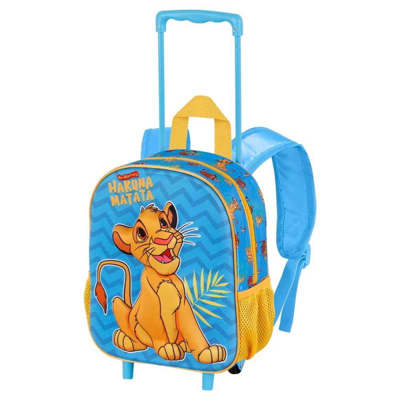 Løvernes Konge Hakuna 3d Rygsæk M/Hjul - Disney