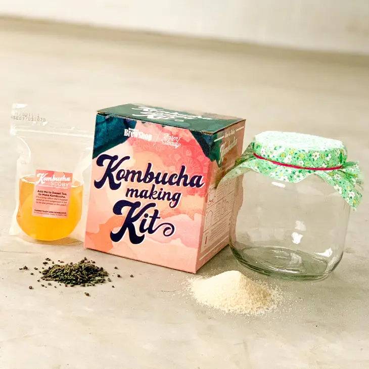 Kombucha Pakke - Lav Din Egen Kombucha | Farmsteady - Kombucha - Farmsteady - Studiobuus