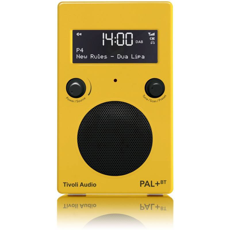 Tivoli Audio Classic Pal+bt, Yellow Dab+/Fm Radio Med Bluetooth