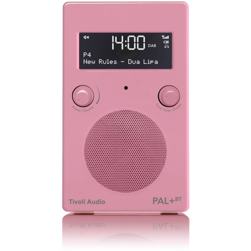 Tivoli Audio Classic Pal+bt, Pink Dab+/Fm Radio Med Bluetooth