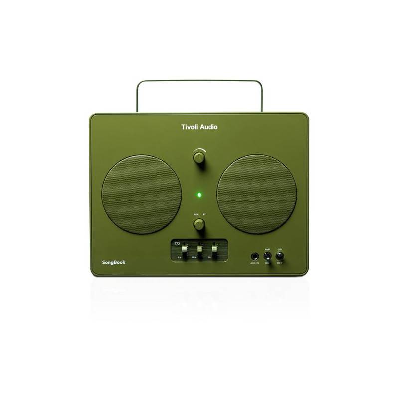 Tivoli Audio Songbook, Green Analog Eg/Aux In/Forforstærker - Bluetooth Højtaler