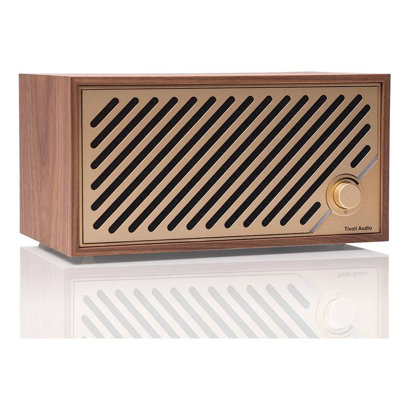 Tivoli Audio Model Two Digital, Walnut/Gold Bluetooth Højtaler