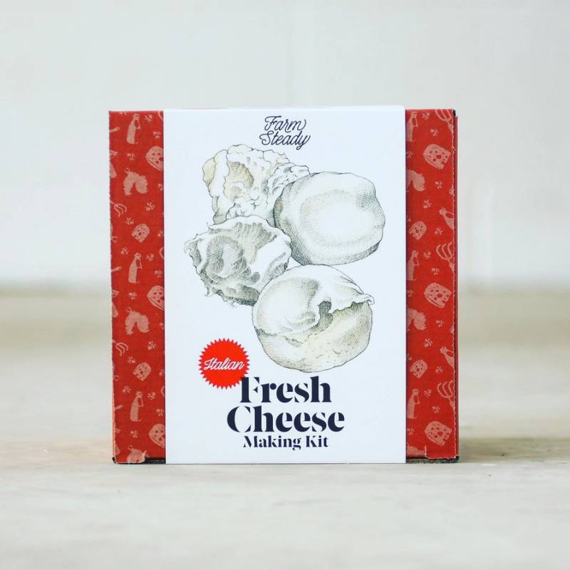 Italian Cheese Pakke - Lav Din Egen Ost | Farmsteady - Frisk Ost - Farmsteady - Studiobuus