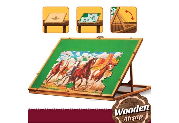 Art Puzzle Staffeli Til Puslespil