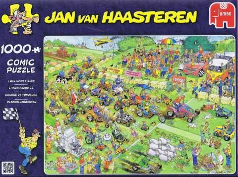 Jan Van Haasteren: Plæneklipper Ræs - 1000 Brikker