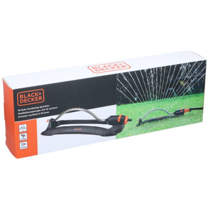 Black & Decker Sprinkler Med 19 Huller  Effektiv Vanding Til Hele Haven