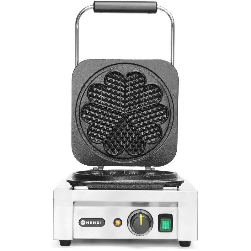 Vaffeljern Hjerteformet 230v 2200w - Hendi