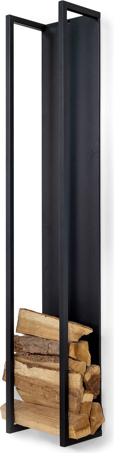 Brændestativ Spinder Design Cubic Vedstativ Sortlakeret Stål H167ã—30ã—24 Cm