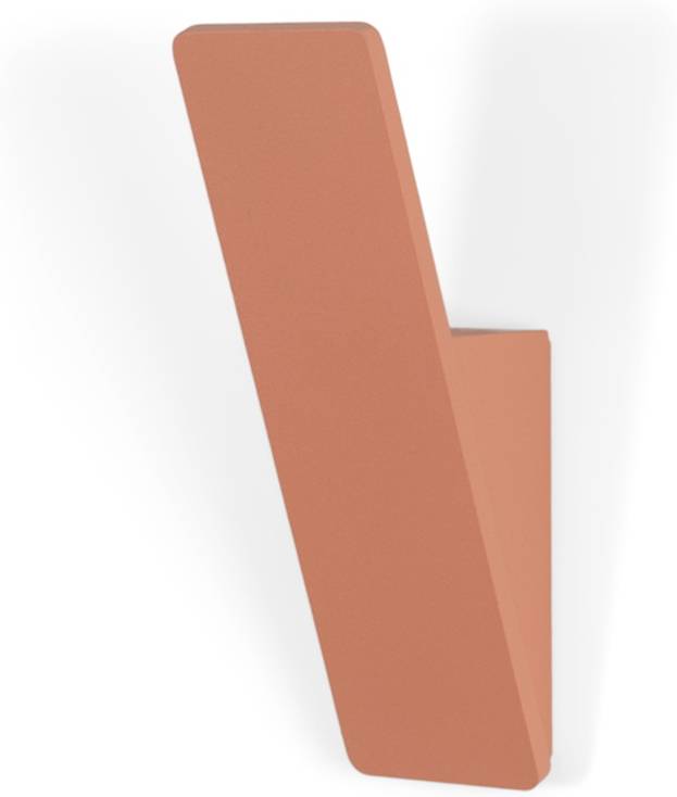 Knage Spinder Design Angle Vægkrog I Støbt Stål Lerjord H17ã—b5ã—d7,2 Cm
