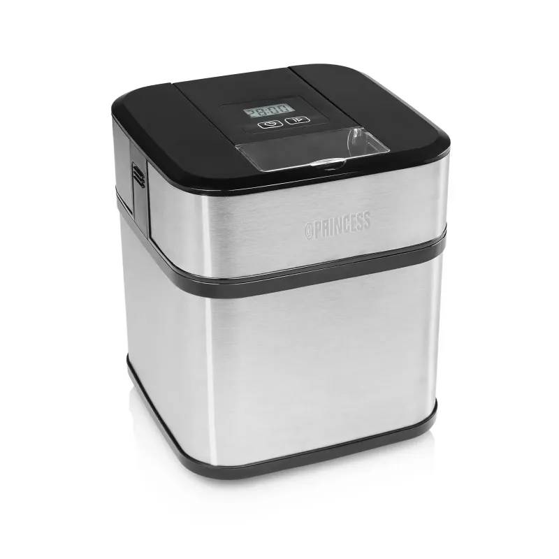 Princess 282605 Ismaskine 1,5 L Sort, Rustfrit Stål 12 W