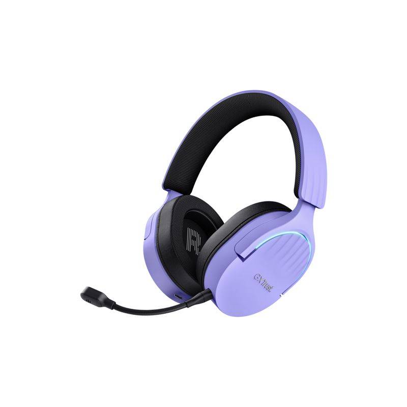 Trust Gxt491p Fayzo Trådløs Headset - Lilla