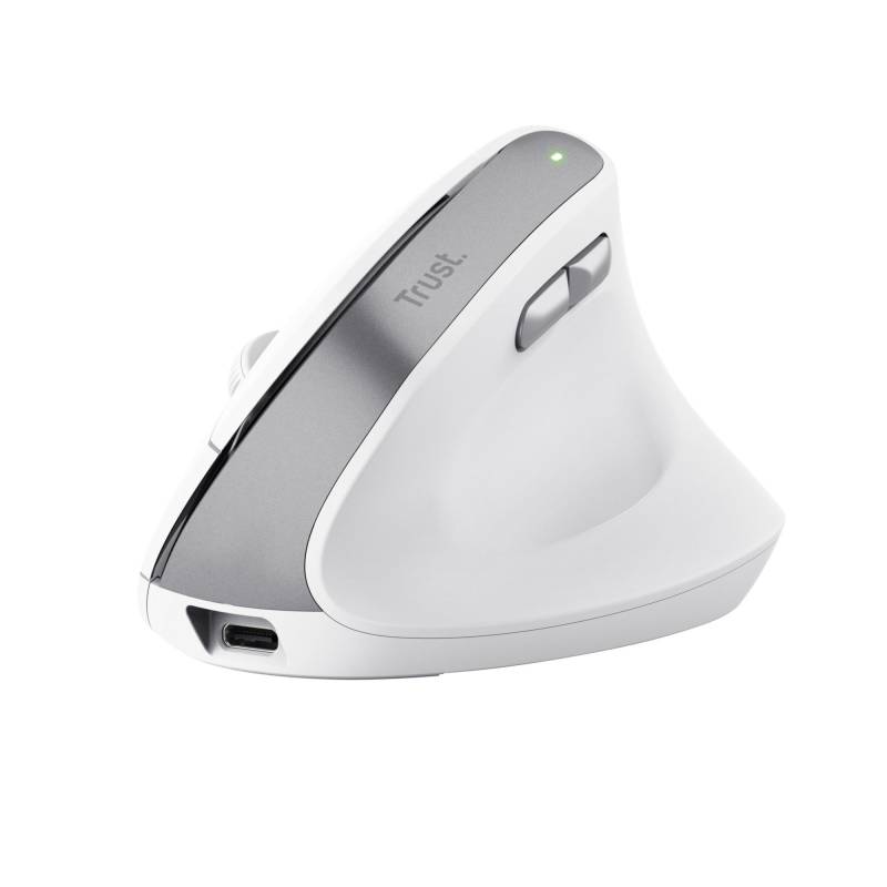 Trust Bayo Ii Ergonomic Trådløs Mus - Hvid