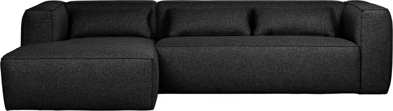 Hjørnesofa Woood Exclusive Bean Venstrevendt, Sort Stof Modulsofa 305ã—175 Cm