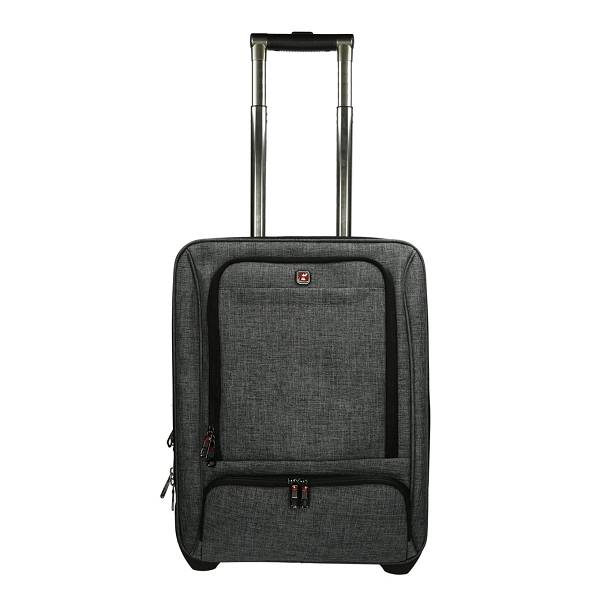 Enrico Benetti Frankfurt Kabine Laptop Trolley 17" Grå