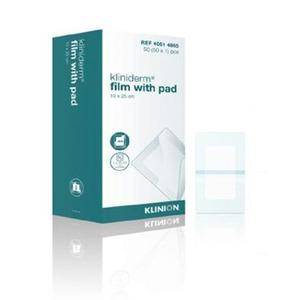 Kliniderm Film Med Sårpude 10x25 Cm - 50 Stk. - Klinion Wound Care