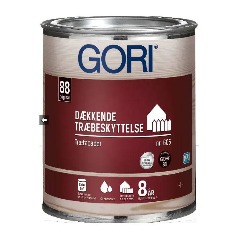 Gori 605 Dækkende Olie 0,75 L Kridt