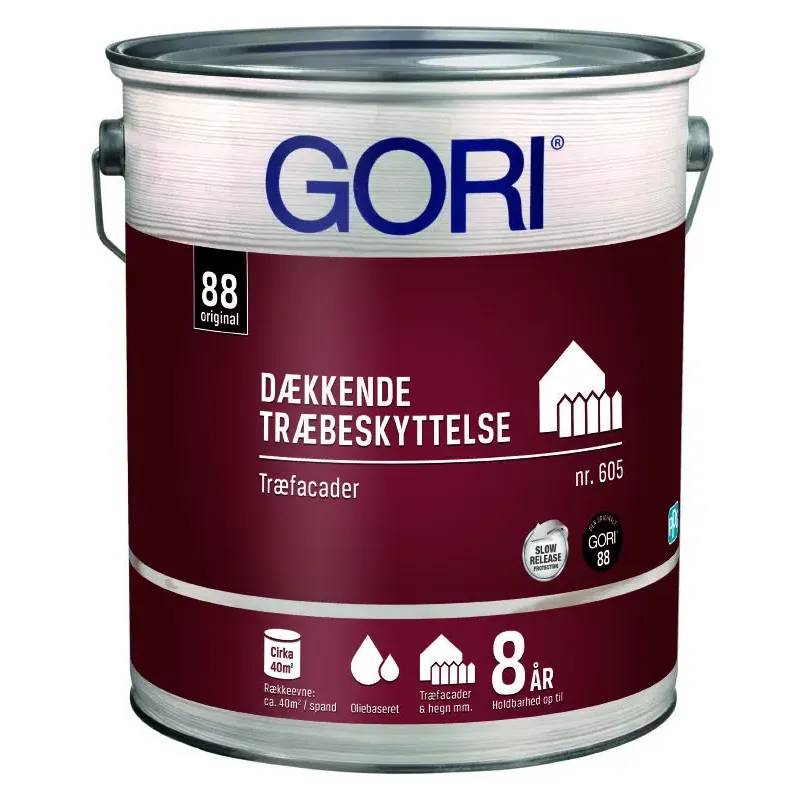 Gori 605 Dækkende Olie 5 L Kridt