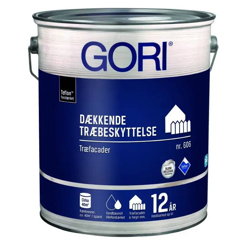 Gori 606 Dækkende Vandig 5 L Kridt