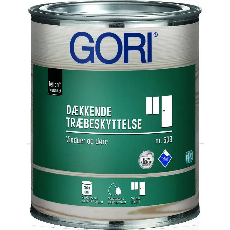 Gori 608 Dækkende Vinduesmling 0,75 L Kridt