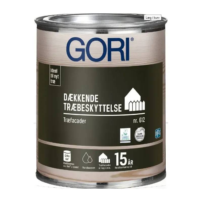 Gori 612 Dækkende Vandig 0,75 L Kridt